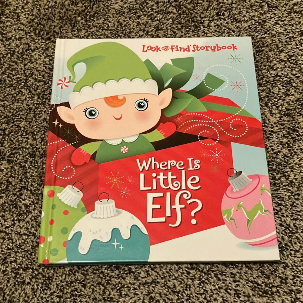 Look and Find Storybook - Where Is Little Elf?